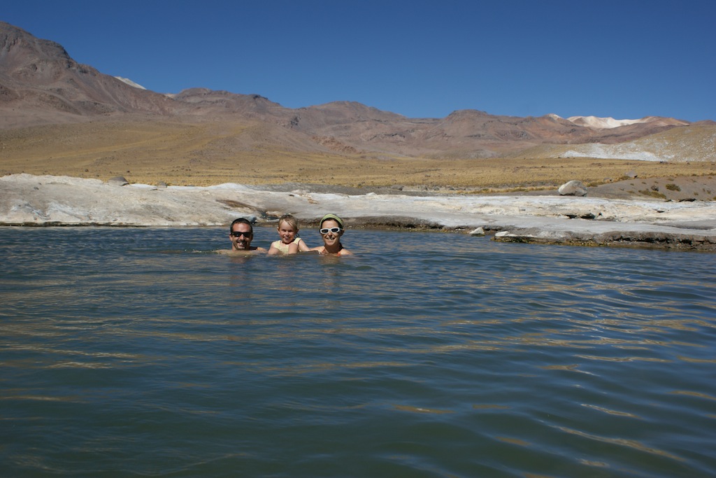 Geysir el Tatio baden auf 4350m